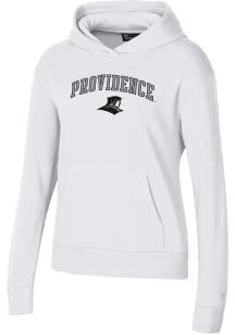 Under Armour Providence Friars Womens White Rival Hooded Sweatshirt