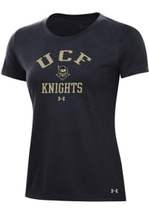 Under Armour UCF Knights Womens Black Performance Short Sleeve T-Shirt