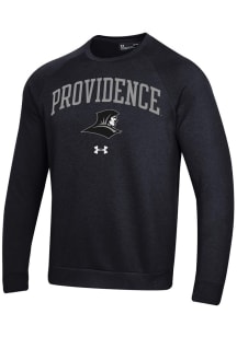 Under Armour Providence Friars Mens Black Rival Long Sleeve Crew Sweatshirt
