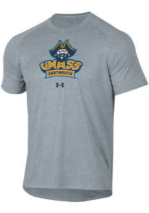 Under Armour University of Massachusetts Dartmouth Grey Tech Short Sleeve T Shirt