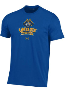 Under Armour University of Massachusetts Dartmouth Blue Performance Short Sleeve T Shirt