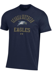 Under Armour Georgia Southern Eagles Blue Performance Short Sleeve T Shirt