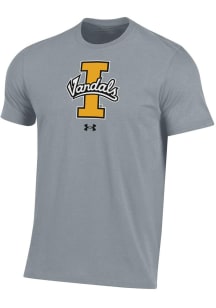 Under Armour Idaho Vandals Grey Performance Short Sleeve T Shirt
