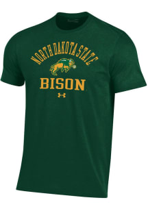 Under Armour North Dakota State Bison Green Performance Short Sleeve T Shirt