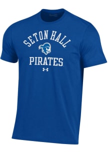 Under Armour Seton Hall Pirates Blue Performance Short Sleeve T Shirt