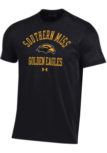 Under Armour Southern Mississippi Golden Eagles Black Performance Short Sleeve T Shirt
