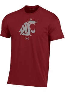 Under Armour Washington State Cougars Red Performance Short Sleeve T Shirt