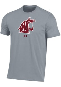 Under Armour Washington State Cougars Grey Performance Short Sleeve T Shirt