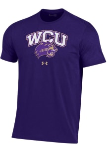 Under Armour Western Carolina Purple Performance Short Sleeve T Shirt