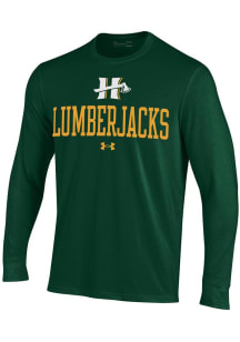 Under Armour Cal Poly Humboldt Lumberjacks Green Performance Long Sleeve T Shirt