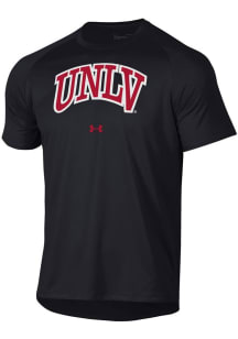 Under Armour UNLV Runnin Rebels Black Tech Short Sleeve T Shirt