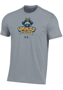 Under Armour University of Massachusetts Dartmouth Grey Performance Short Sleeve T Shirt