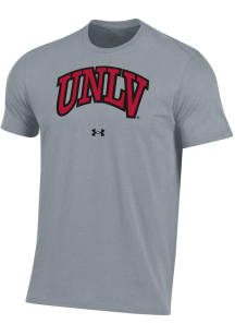 Under Armour UNLV Runnin Rebels Grey Performance Short Sleeve T Shirt