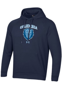 Under Armour Columbia College Cougars Mens Blue Rival Long Sleeve Hoodie