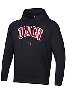 Under Armour UNLV Runnin Rebels Mens Black Rival Long Sleeve Hoodie