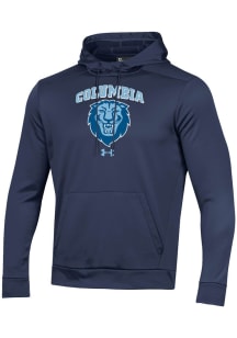 Under Armour Columbia College Cougars Mens Blue Fleece Hood