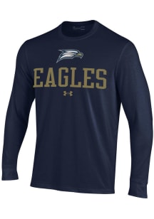 Under Armour Georgia Southern Eagles Blue Performance Long Sleeve T Shirt