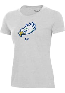 Under Armour Florida Gulf Coast Eagles Womens Grey Performance Short Sleeve T-Shirt