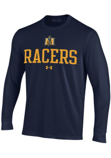 Under Armour Murray State Racers Blue Performance Long Sleeve T Shirt