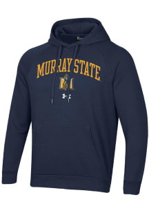 Under Armour Murray State Racers Mens Blue Rival Long Sleeve Hoodie