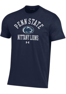 Penn State Nittany Lions Navy Blue Under Armour Performance Short Sleeve T Shirt