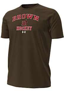 Under Armour Brown Bears Brown Hockey Performance Short Sleeve T Shirt