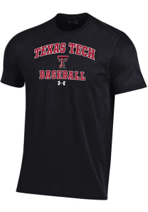 Under Armour Texas Tech Red Raiders  Baseball Performance Short Sleeve T Shirt