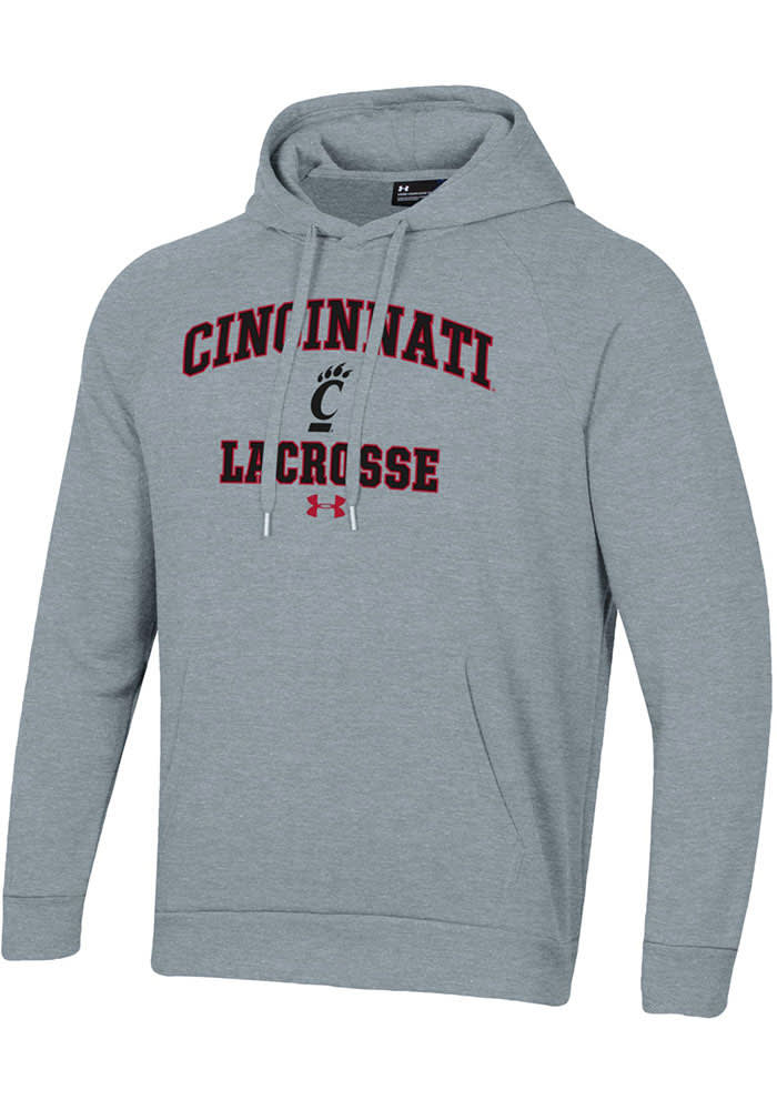 Under Armour Cincinnati Bearcats Mens Lacrosse Rival Long Sleeve Hoodie