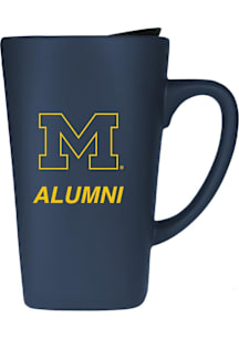 Michigan Wolverines 16oz Soft Touch Alumni Ceramic Mug - Navy Blue