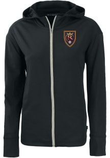 Cutter and Buck Real Salt Lake Womens Black Daybreak Light Weight Jacket