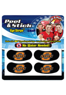 Oklahoma State Cowboys 2 Pack Eye Strip Tattoo