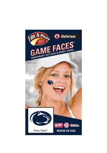 Navy Blue Penn State Nittany Lions Peel Stick 4 Pack Tattoo