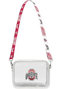 Ohio State Buckeyes Fanny Fan Womens Clear Tote