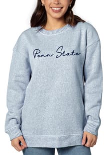 Penn State Nittany Lions Womens Navy Blue Warm Up Crew Sweatshirt