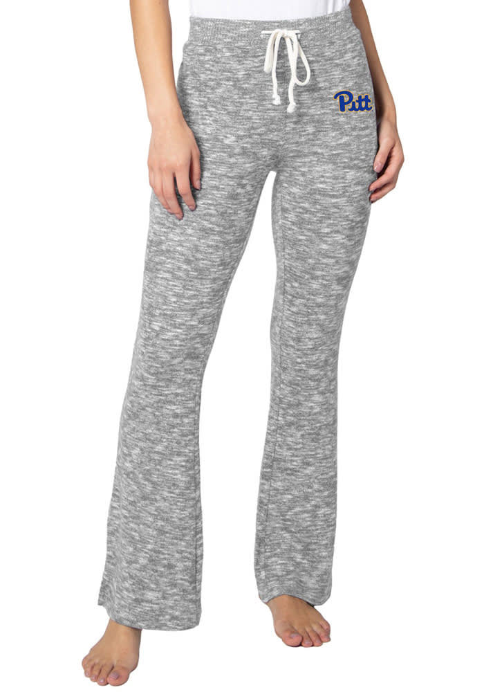 EVERDION Sweatpants : Buy EVERDION Grey Crossover Pocket Split Hem Full  Length Flare Yoga Pants Online