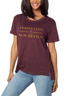 Arizona State Sun Devils Womens Maroon Must Have Short Sleeve T-Shirt