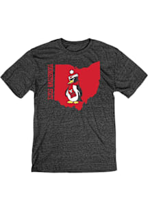 Blue 84 Youngstown State Penguins Black State Penguin Short Sleeve Fashion T Shirt