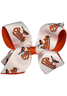 Baltimore Orioles 2 Tone Kids Hair Barrette