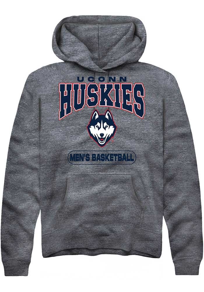 Summit Sportswear UConn Huskies Mens GREY HEATHER Men's Basketball