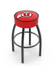 Utah Utes Swivel Pub Stool - Black