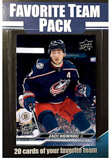 Columbus Blue Jackets Favorite Team Packs Collectible Hockey Cards
