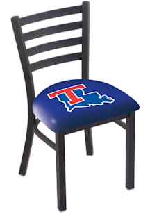 Louisiana Tech Bulldogs Stationary Black Wrinkle Finish Pub Stool - Black