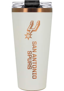 San Antonio Spurs 32oz Big Slim Stainless Steel Tumbler - White