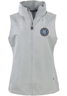 Cutter and Buck New York City FC Womens Grey Charter Vest