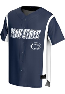 Mens Penn State Nittany Lions Navy Blue ProSphere Rival Jersey