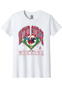 Summit Sportswear Wichita Wind Surge Youth White Homefield Short Sleeve T-Shirt