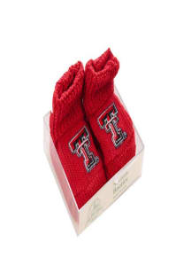 Texas Tech Red Raiders Knit Baby Bootie Boxed Set