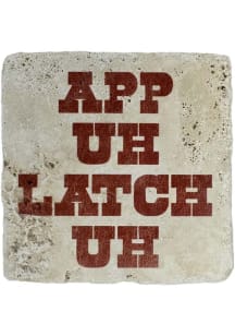 Virginia App-Uh-Latch-Uh Appalachian Mountains Coaster - White