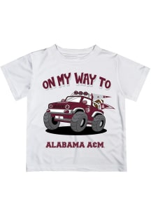 Vive La Fete Alabama A&amp;M Bulldogs Infant On My Way Short Sleeve T-Shirt White