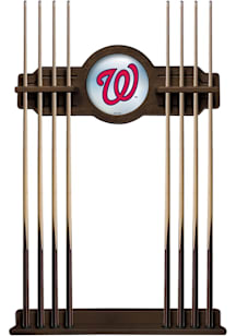 Washington Nationals Solid Wood Cue Rack Pool Table